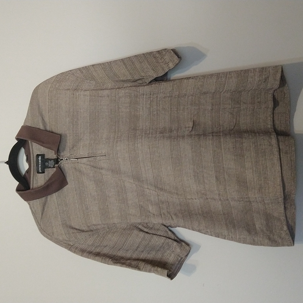 Pierre Cardin zip up polo